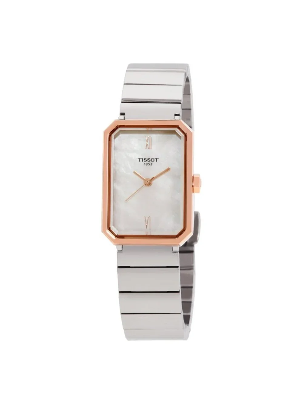 NWT Tissot SRV Quartz White Mother of Pearl Dial Watch